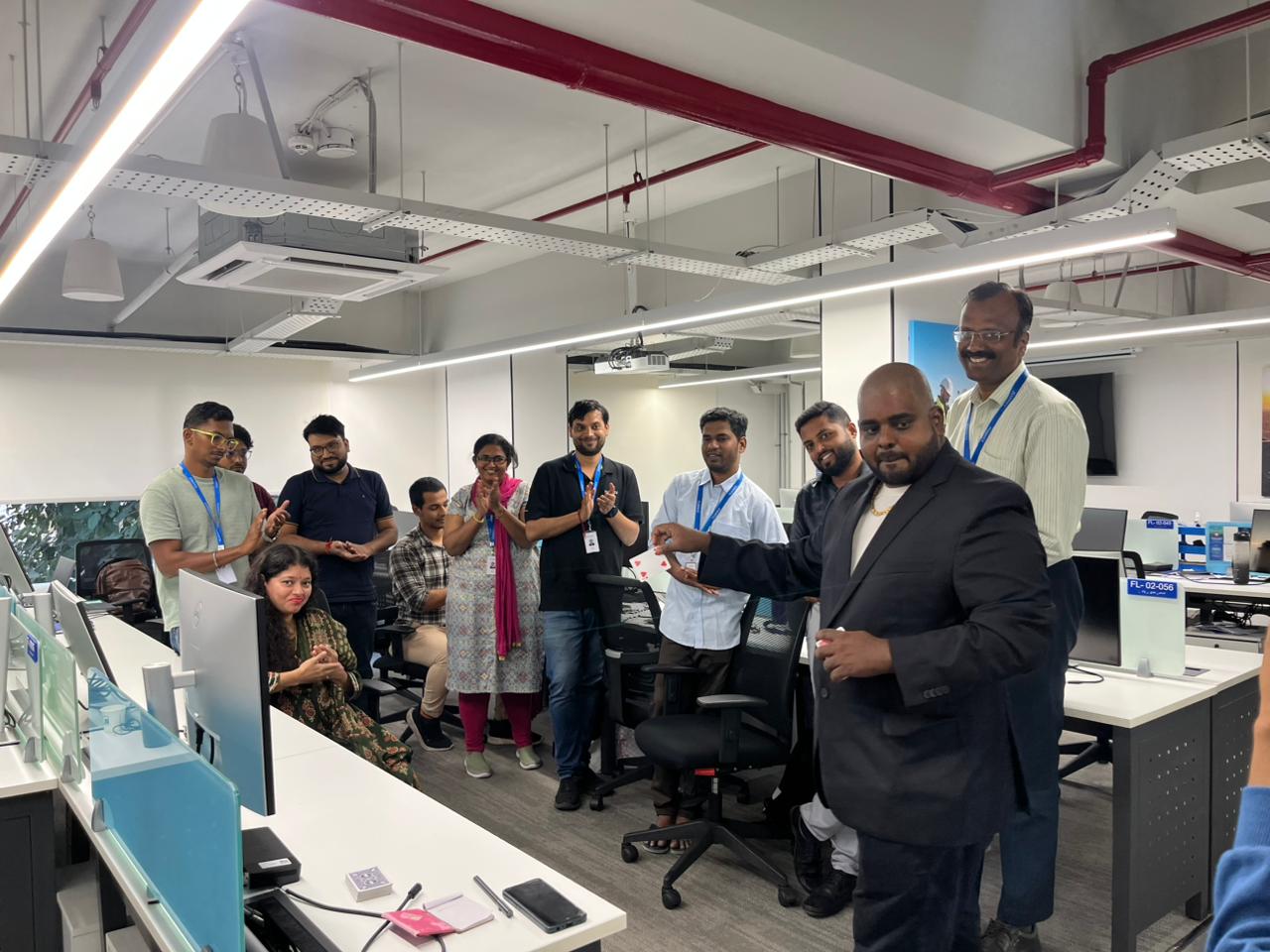 Corporate event magic